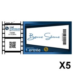 Cheque cinema valable 6...