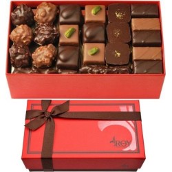 Chocolats noir et lait...