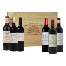 Vin rouge Bordeaux Coffret...