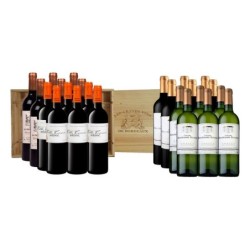 Vin rouge et blanc Coffret...