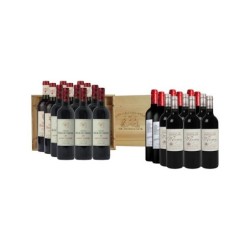 Vin rouge coffret...