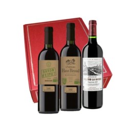 Vin rouge coffret Bordeaux...