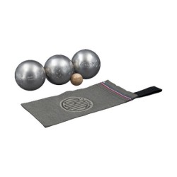 Jeu de 3 boules de petanque...