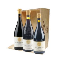 Vin rouge et blanc coffret...