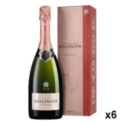 Champagne Rose 75 cl avec...