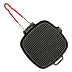 Grill carré en fonte 25 cm...