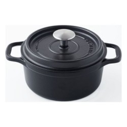 Cocotte ronde 24 cm - noir