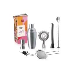 Coffret a cocktail inox - 7...