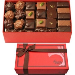 Chocolats noir et lait...