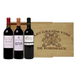 Vin rouge Bordeaux Coffret...