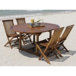Salon de jardin en Teck...