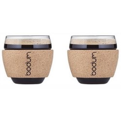 Verres avec bande en liege...