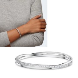 Bracelet Jonc Twist - blanc