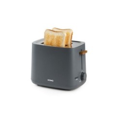 Grille pain 2 tranches - gris