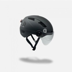 Casque led avec visiere -...