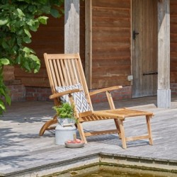 Transat en bois d'acacia...