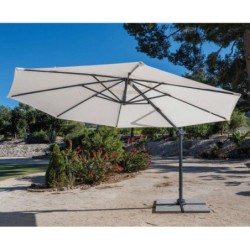 Parasol de jardin déporté...