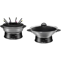 Appareil a fondue et Wok -...