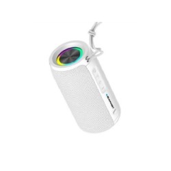 Enceinte bluetooth LED - blanc