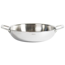 Plat sautoir en inox 22 cm...