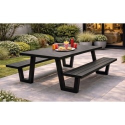Table et bancs de Jardin...