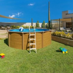 Piscine hors sol en acier...